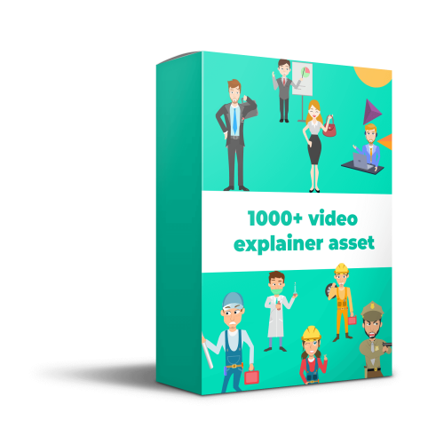 1000+ video explainer asset